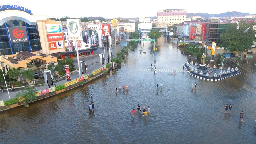 Kota Samarinda Mengalami bencana Banjir, BPBD Pastikan Bantuan bagi 1.121 Jiwa Terdampak